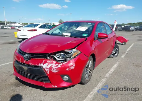 2016 Toyota Corolla Le Plus from USA, damaged, VIN 2T1BURHE1GC536473